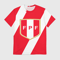 Футболка мужская Сборная Перу, цвет: 3D-принт