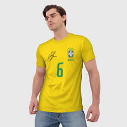 Футболка мужская Р Карлос футболка сборной, цвет: 3D-принт — фото 2