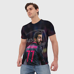 Футболка мужская Г Мхитарян Арсенал, цвет: 3D-принт — фото 2