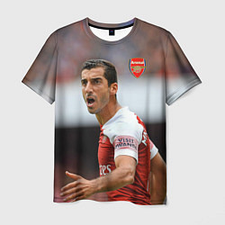 Футболка мужская H Mkhitaryan Arsenal, цвет: 3D-принт