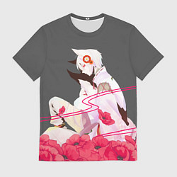 Футболка мужская Flower Tomoe, цвет: 3D-принт