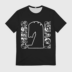 Мужская футболка Chess Lover Конь Шахматы