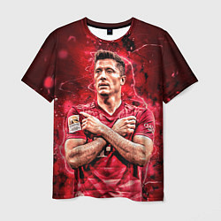 Мужская футболка Левандовски Lewandowski 9