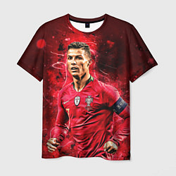 Мужская футболка Криштиану Роналду Португалия