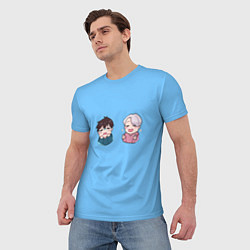 Футболка мужская ВикторЮри, цвет: 3D-принт — фото 2