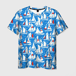 Мужская футболка Яхты