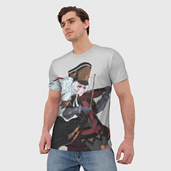 Футболка мужская Альтаир со скрипкой, цвет: 3D-принт — фото 2