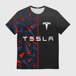 Мужская футболка TESLA MOTORS ТЕСЛА