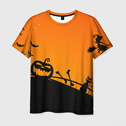 Мужская футболка Хэллоуин