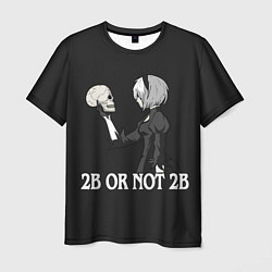 Футболка мужская 2B OR NOT 2B, цвет: 3D-принт