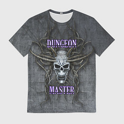 Футболка мужская DM Dungeon Master SKULL, цвет: 3D-принт