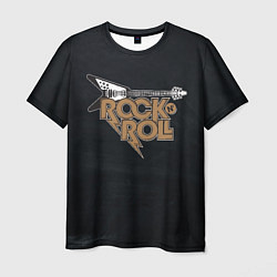 Мужская футболка Rock n Roll Гитара