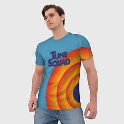 Футболка мужская Форма Tune Squad верх, цвет: 3D-принт — фото 2