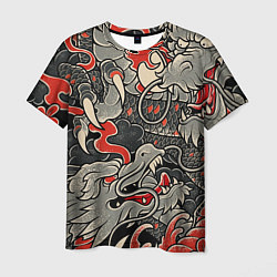 Мужская футболка Китайский Дракон, China Dragon