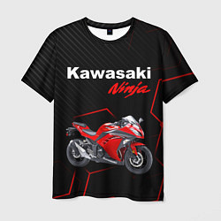 Мужская футболка KAWASAKI NINJA КАВАСАКИ