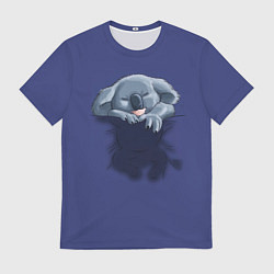 Мужская футболка Спящая коала