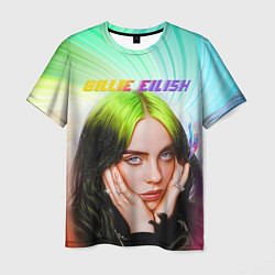 Футболка мужская BILLIE EILISH БИЛЛИ АЙЛИШ Z, цвет: 3D-принт