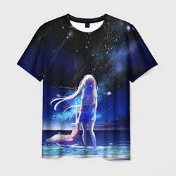 Мужская футболка Animegirl Night Sea