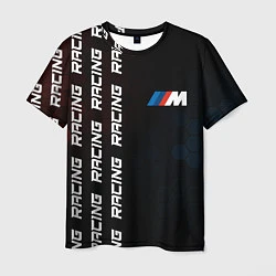 Мужская футболка BMW - Racing Pattern on left