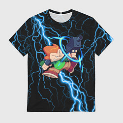 Мужская футболка Пико Pico Молния