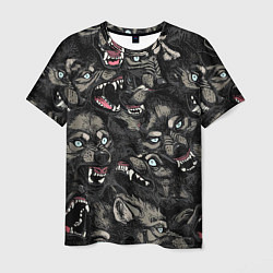 Мужская футболка Стая волков Wolves