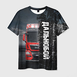 Мужская футболка Дальнобой Red Truck