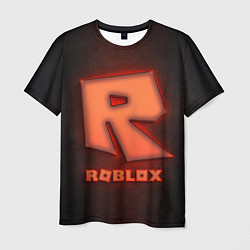 Футболка мужская ROBLOX NEON RED, цвет: 3D-принт