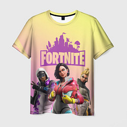 Футболка мужская Fortnite Squad, цвет: 3D-принт