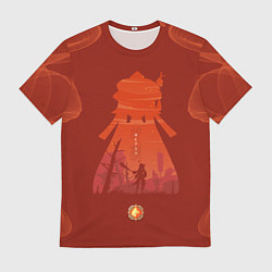 Мужская футболка HU TAO ХУ ТАО ГЕНШИН