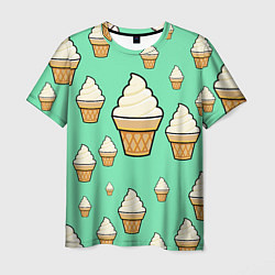 Мужская футболка Мороженое - Ice Cream Party