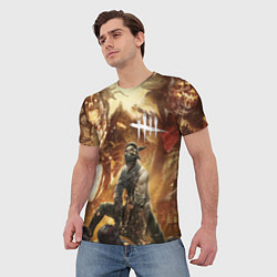 Футболка мужская Dead by Daylight убийцы, цвет: 3D-принт — фото 2