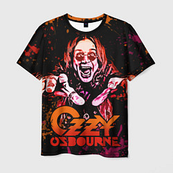 Футболка мужская Ozzy Osbourne, цвет: 3D-принт