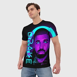 Футболка мужская Drake, цвет: 3D-принт — фото 2