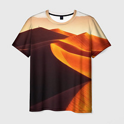 Мужская футболка Пустыня дюна барханы