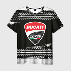 Футболка мужская Ducati Дукати Z, цвет: 3D-принт