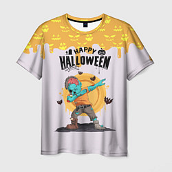 Футболка мужская Dab zombie halloween, цвет: 3D-принт