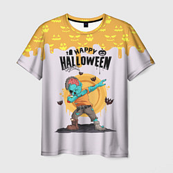 Футболка мужская Dab zombie halloween, цвет: 3D-принт