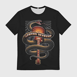Мужская футболка LYNYRD SKYNYRD SNAKE
