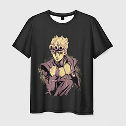 Мужская футболка Giorno Giovanna Golden Wind