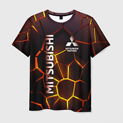 Мужская футболка Митсубиси подсветка 3D плит