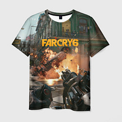 Мужская футболка Far Cry 6 gameplay art