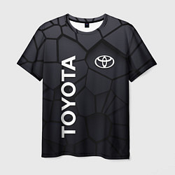 Мужская футболка Toyota 3D плиты