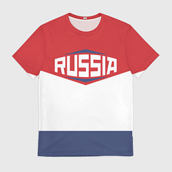 Мужская футболка Russia