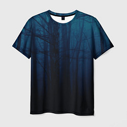 Мужская футболка Gloomy forest