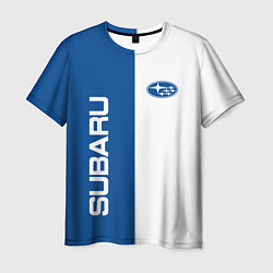 Мужская футболка Subaru, sport