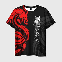 Мужская футболка Токийские Мстители: Красный дракон