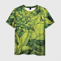 Мужская футболка Растительная жизнь - Хоста