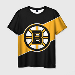 Футболка мужская Бостон Брюинз, Boston Bruins, цвет: 3D-принт