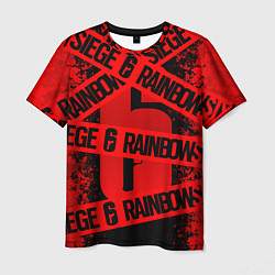 Мужская футболка Rainbow Six Siege: Опасно для жизни