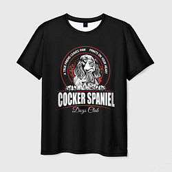 Мужская футболка Кокер-Спаниель Cocker Spaniel